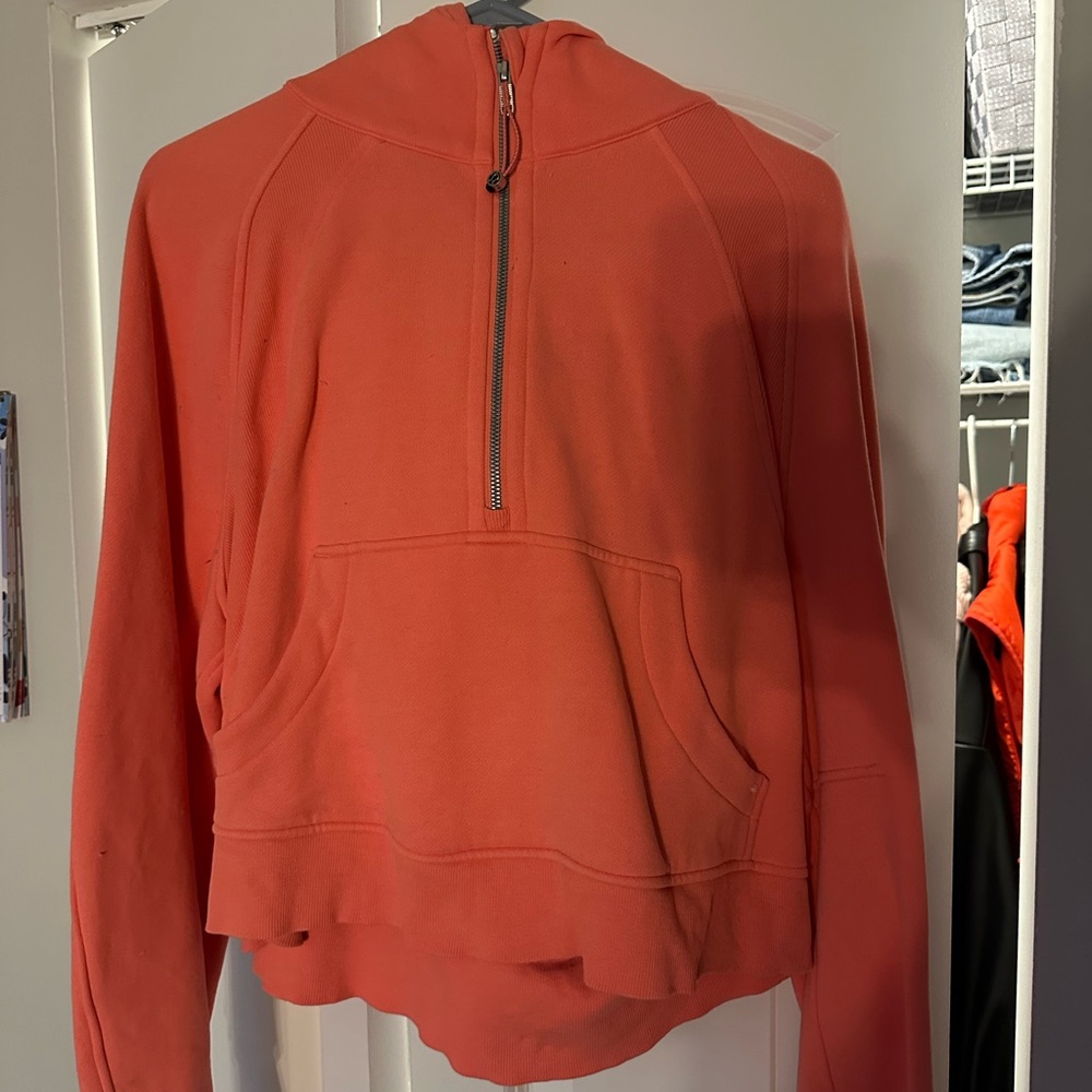 Scuba Oversized Half-Zip Hoodie